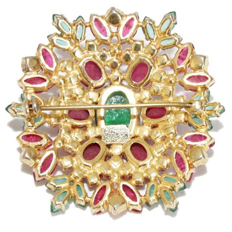 dior brooch vintage